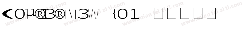 Courier New KOI8字体转换